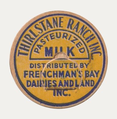 Thirlstane Ranch Inc. bottle cap